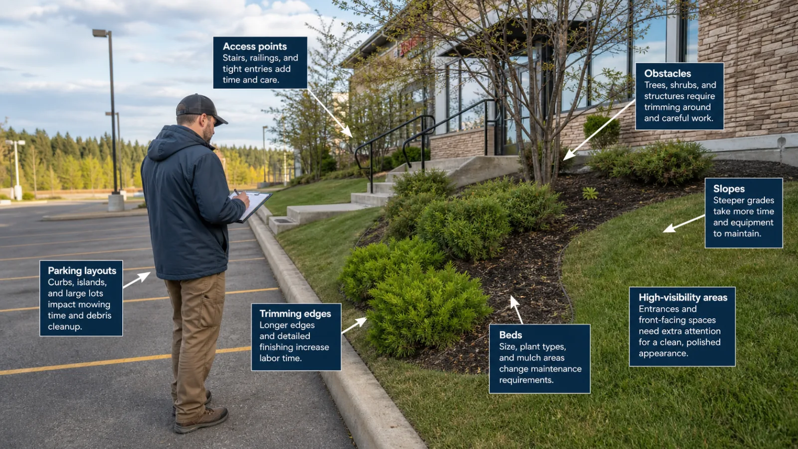 The useful details are the ones that change scope, timing, or service frequency.
