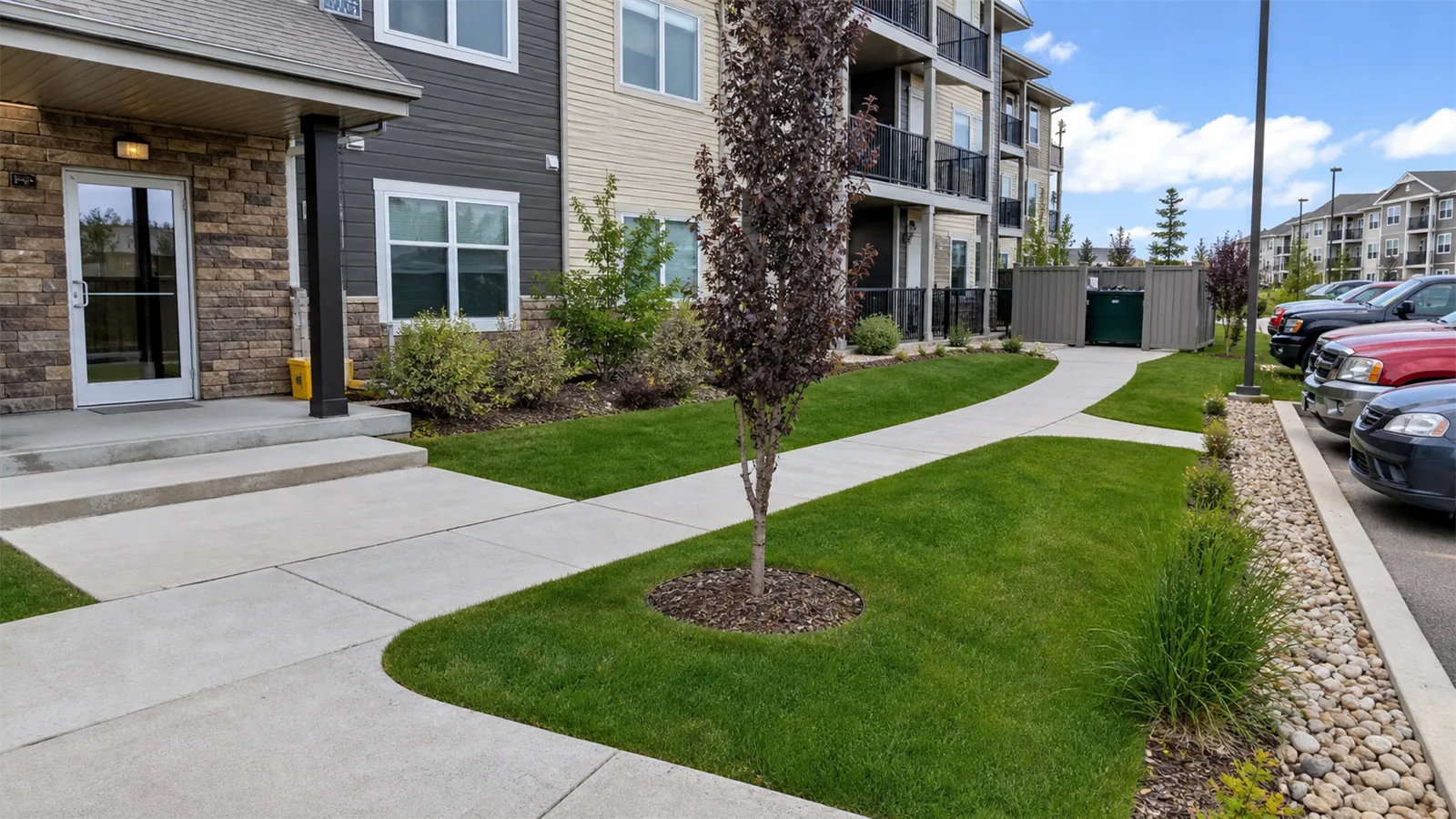 Resident-facing zones carry the most day-to-day value.