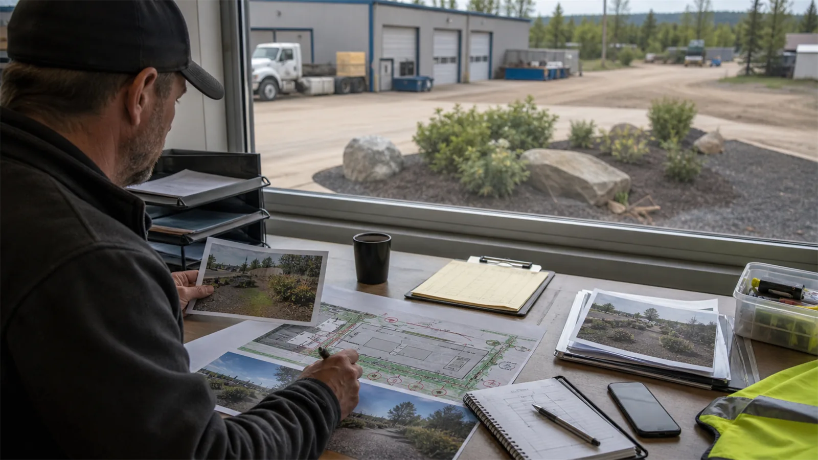 Use the site review to choose between reset work, recurring care, and seasonal planning.