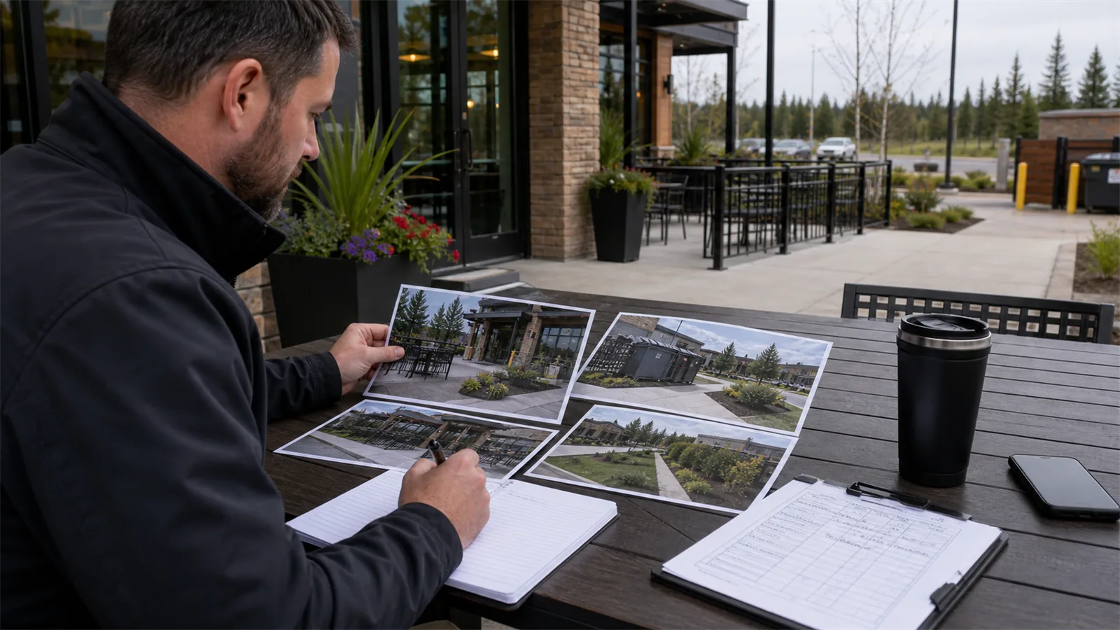 Use the site review to choose between reset work, recurring care, and seasonal planning.