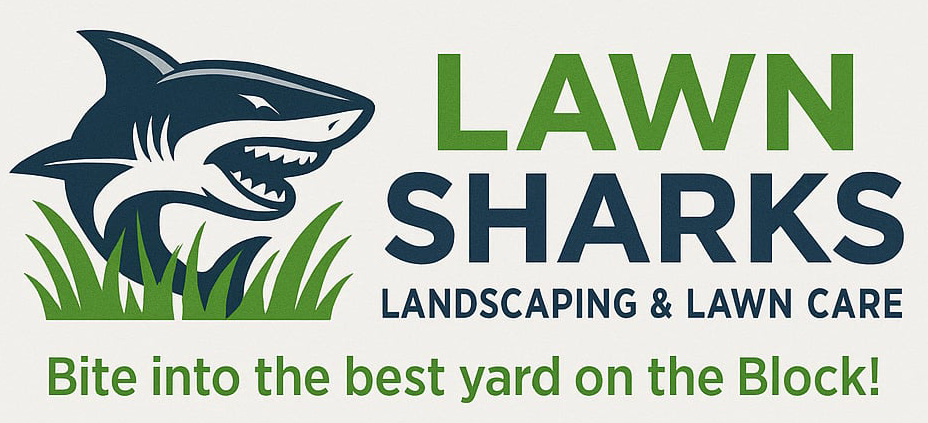 Lawn Sharks Logo
